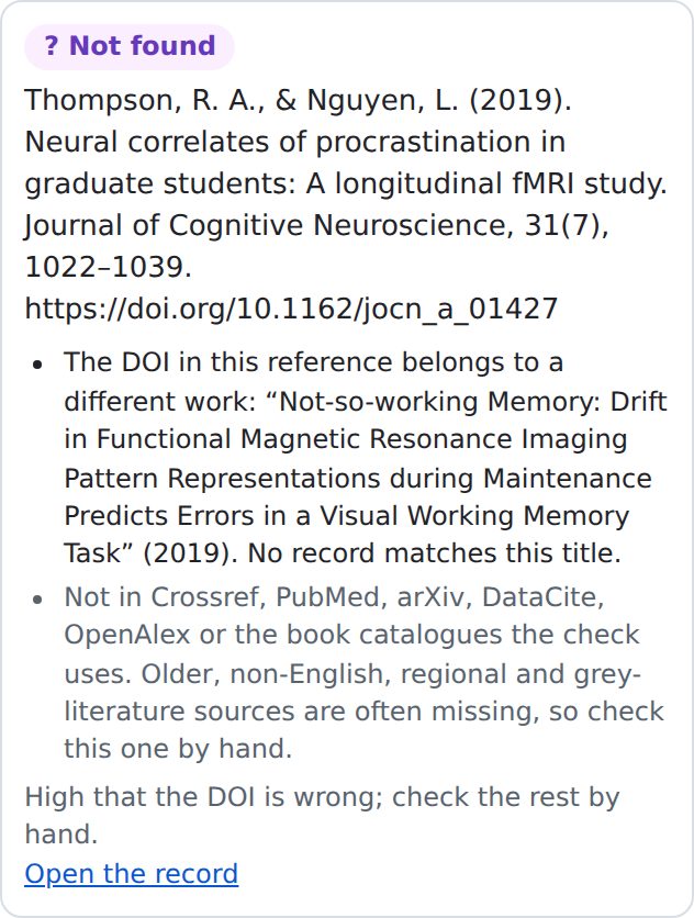 Not found: the DOI in the reference belongs to a different paper and no record matches the title.